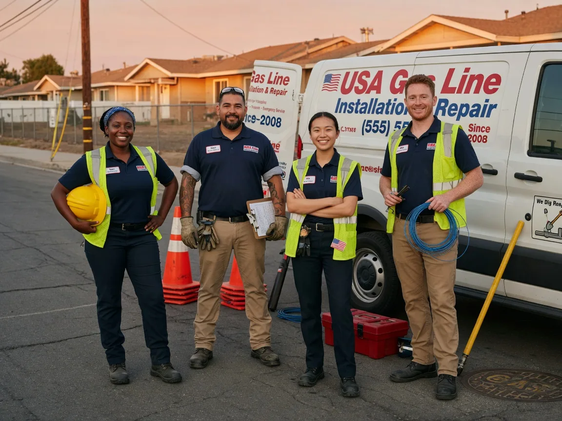 Gas Line Installation company in Matoaka, WV